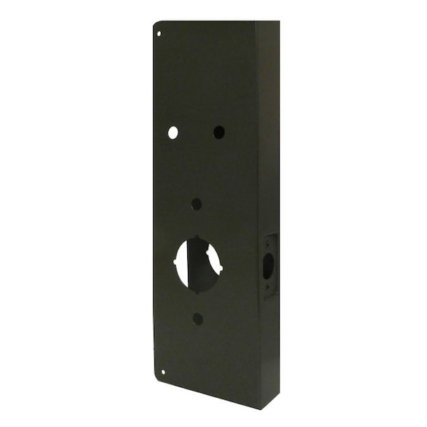 Don-Jo 15" Classic Wrap Around for Simplex 1000, E2000, 4000, and 5000 with 2-3/4" Backset and 1-3/4" Door CWE200010B - main